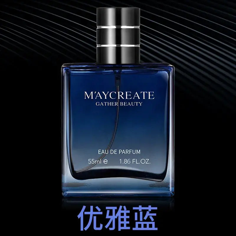 M'AYCREATE Gather Beauty "Elegant Blue" Eau De Parfum for Men (55ml / 1.86 Fl. Oz.)