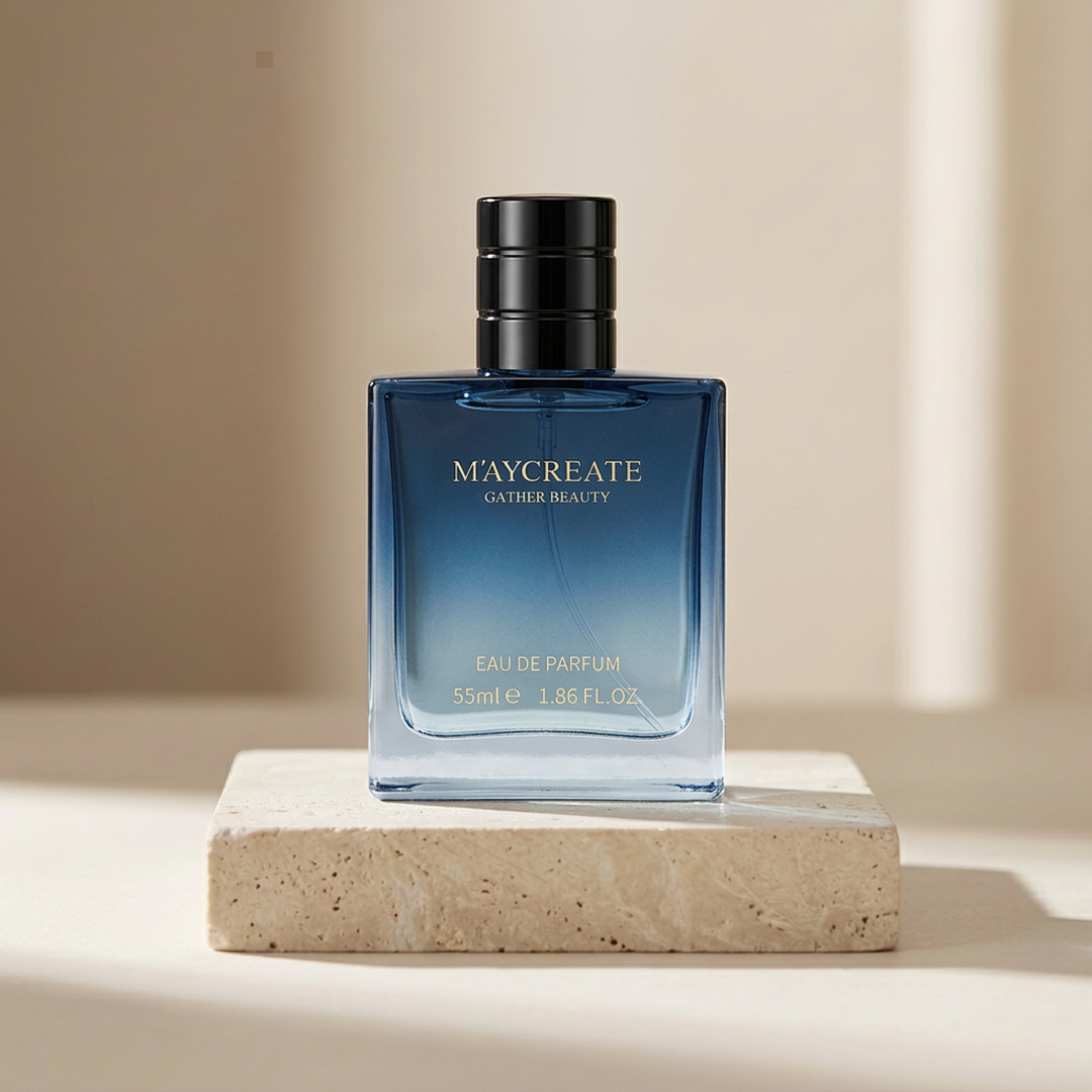 M'AYCREATE Gather Beauty "Elegant Blue" Eau De Parfum for Men (55ml / 1.86 Fl. Oz.)