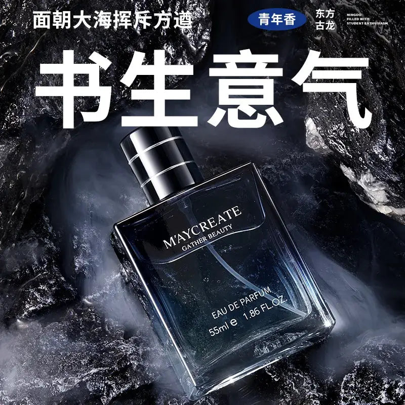 M'AYCREATE Gather Beauty "Elegant Blue" Eau De Parfum for Men (55ml / 1.86 Fl. Oz.)