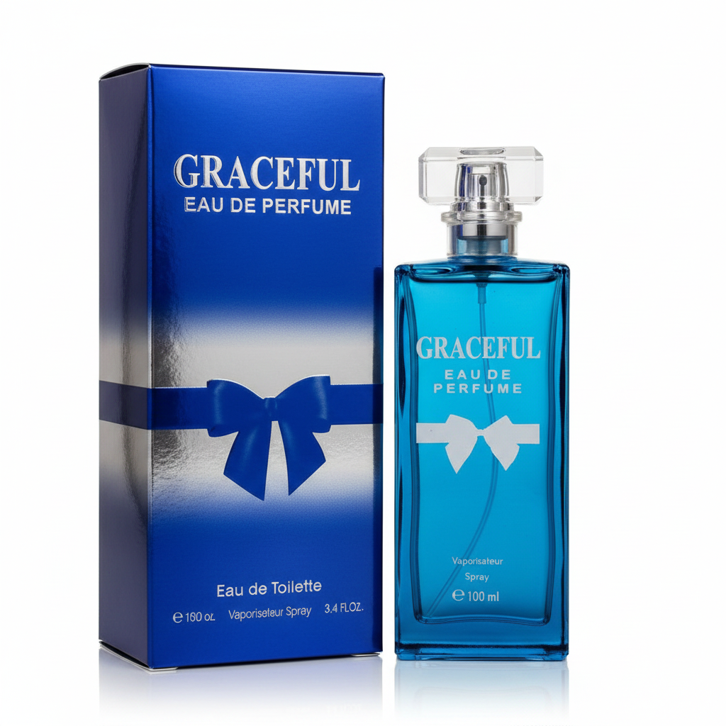 Graceful Premium Eau De Perfume For Women Long-Lasting Elegant Fragrance Spray – 100ml