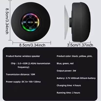 Professional Wireless Boomboxes Speaker Car Portable Mini Smart Digital New Led Screen Outdoor Soundbar Speaker