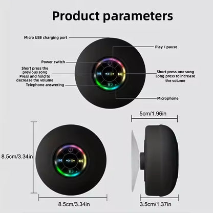 Professional Wireless Boomboxes Speaker Car Portable Mini Smart Digital New Led Screen Outdoor Soundbar Speaker